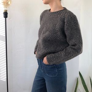 Giorgio Armani boxy sweater